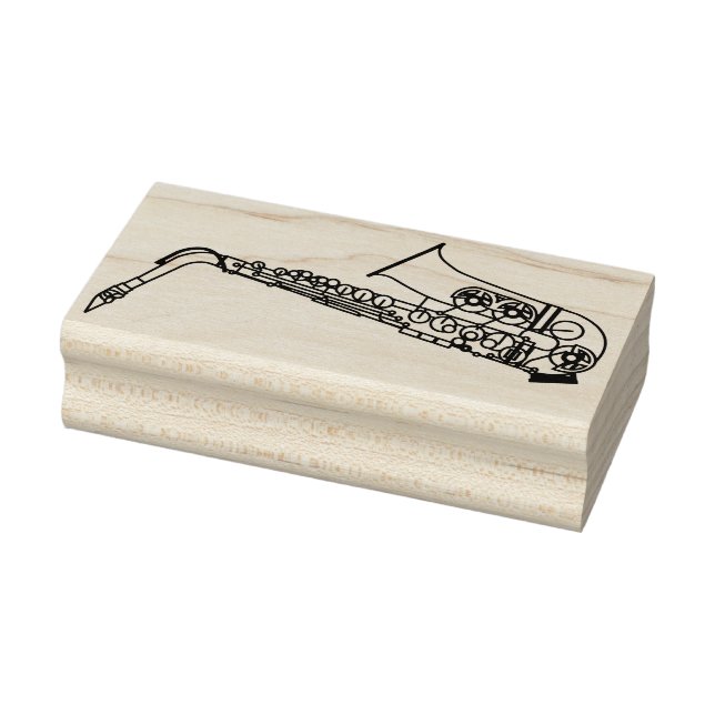 Tampons Encreurs Saxophone Musician Band Teacher Rubber Stamp (Tampon)