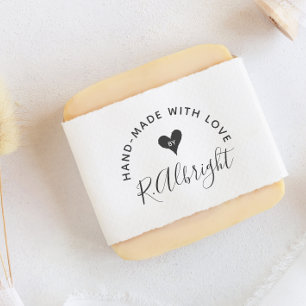 Tampons Encreurs Signature Personnalisée "Faite À La Main Avec Amou