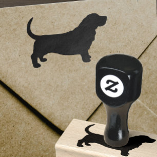 Tampons Encreurs Silhouette de Basset Hound