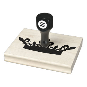 Tampons Encreurs Silhouette Queen's Crown, Timbre en caoutchouc de 