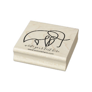 Tampons Encreurs Simple album Animaux Eléphant