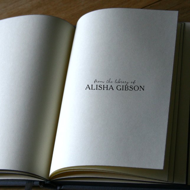 Tampons Encreurs Simple De La Bibliothèque De... Livre (Créateur téléchargé)