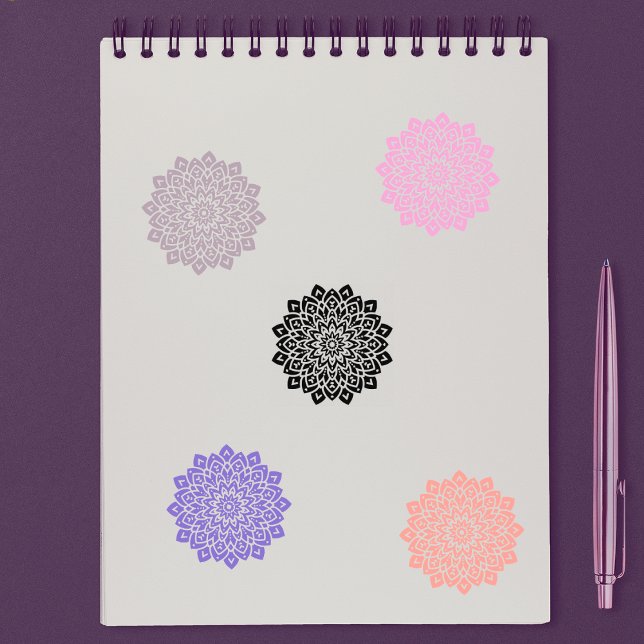 Tampons Encreurs Simple Journal Mandala (Créateur téléchargé)