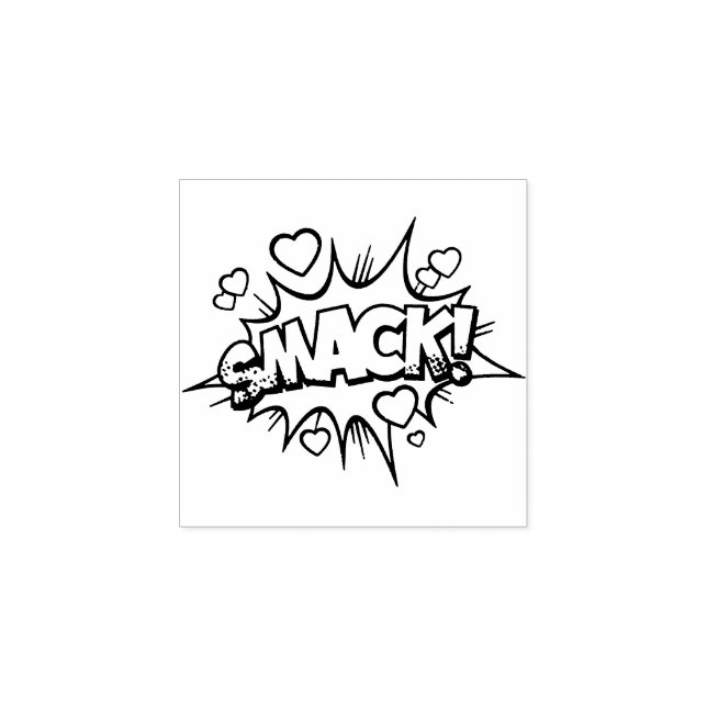 Tampons Encreurs SMACK ! Vintage Comic Book (Impression)