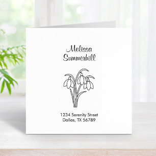 Tampons Encreurs Snowdrops - Spring Flowers Adresse