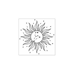 Tampons Encreurs Soleil Horoscope Signe Lion
