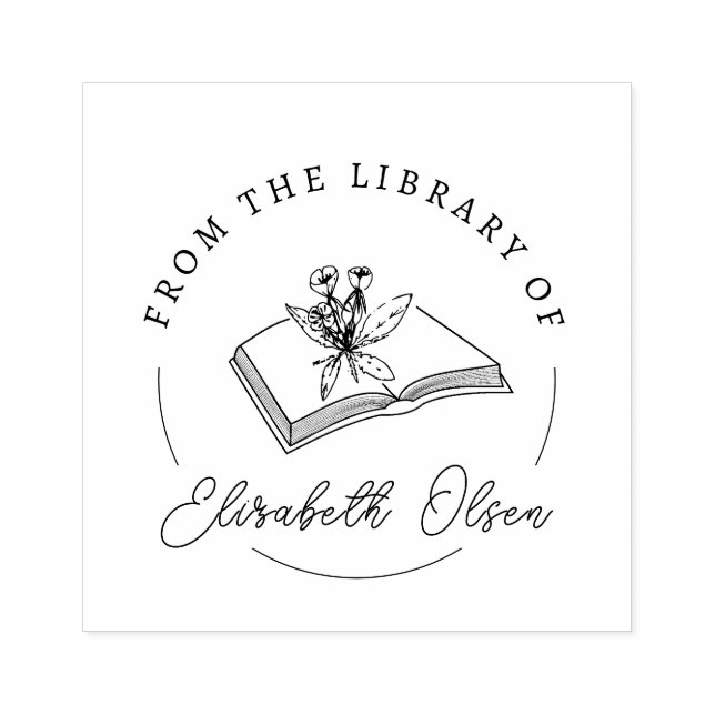 Tampons Encreurs STAMAIRE DE LIVRE|Timbre de bibliothèque personnal (Impression)