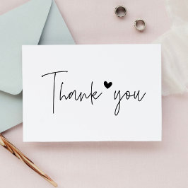 Tampons Encreurs Stylish Thank You Modern Heart