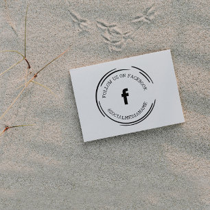 Tampons Encreurs Suivez-nous/moi sur Facebook, médias sociaux