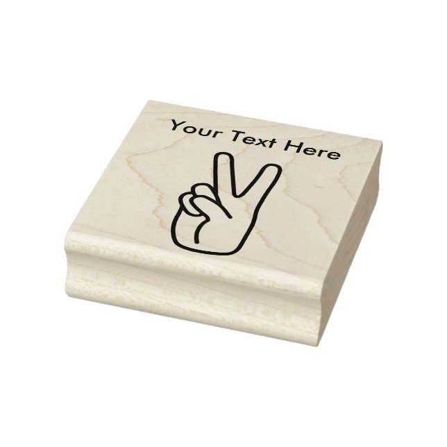 Tampons Encreurs SYMBOLE DE PAIX POINTS EN caoutchouc (Tampon)