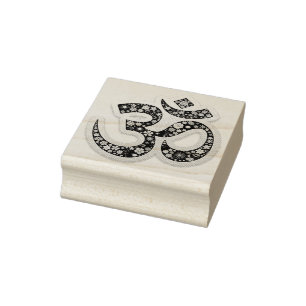 Tampons Encreurs SYMBOLE DE Yoga Floral Namaste
