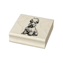 Terrier écossais personnalisé