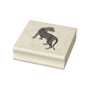 Tampons Encreurs Tiger Moving, Gros Cat Art Timbre