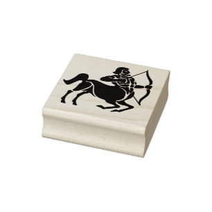 Tampons Encreurs timbre art du sagittarius archer zodiac