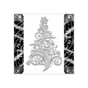 Tampons Encreurs Timbre d'art Abstrait - Arbre de Noël Abstrait