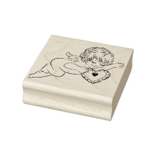 Tampons Encreurs timbre d'art angel cherub