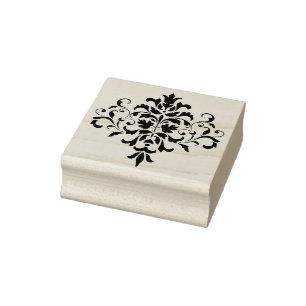 Tampons Encreurs timbre d'art damask mehndi