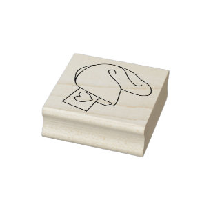 Tampons Encreurs Timbre d'art de biscuit de fortune