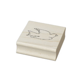 Tampons Encreurs Timbre d'art de colombe volant