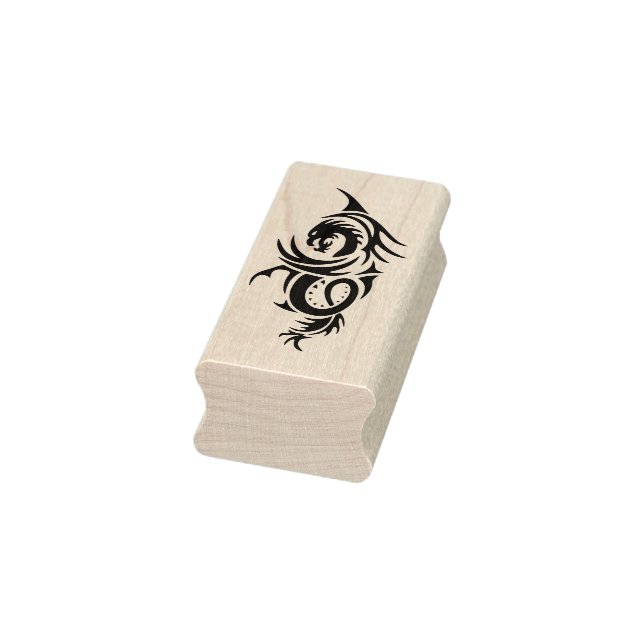 Tampons Encreurs Timbre d'art de dragon tribal imaginaire (Tampon)