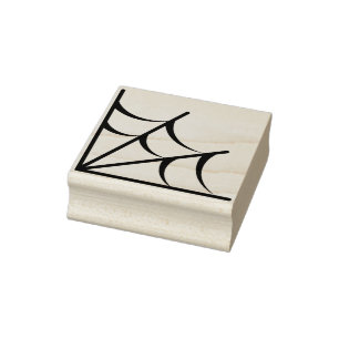 Tampons Encreurs Timbre d'art de l'illustration cobweb du coin