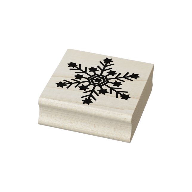 Tampons Encreurs timbre d'art de snowflacon (Tampon)
