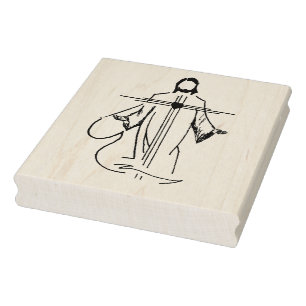 Tampons Encreurs Timbre d'art du coeur de Jésus