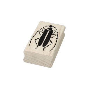 Tampons Encreurs timbre d'art du dendroctone du longhorn