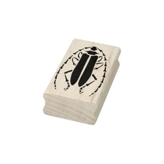 Tampons Encreurs timbre d'art du dendroctone du longhorn