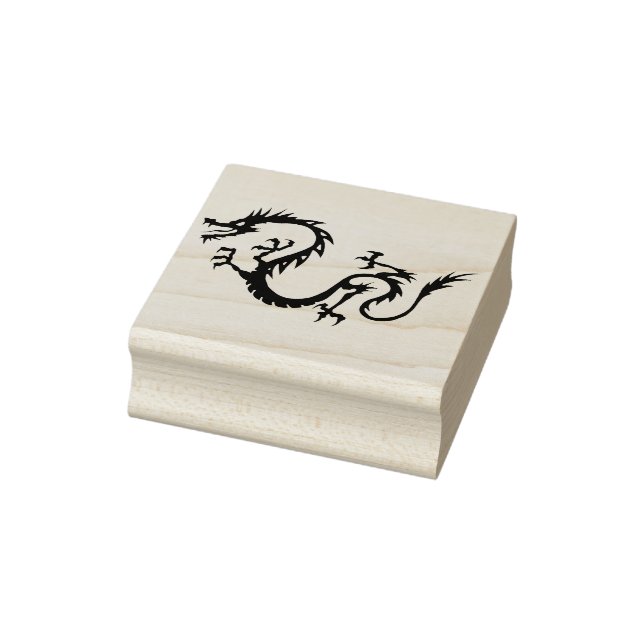 Tampons Encreurs timbre d'art du dragon fou (Tampon)