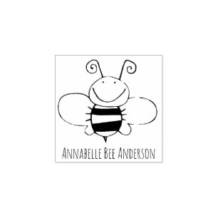 Tampons Encreurs Timbre d'art en bois d'abeille