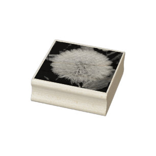 Tampons Encreurs Timbre d'art en bois Dandelion