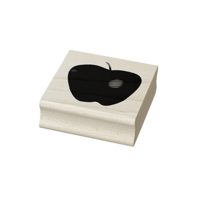 Tampons Encreurs Timbre d'art en bois d'Apple (Tampon)