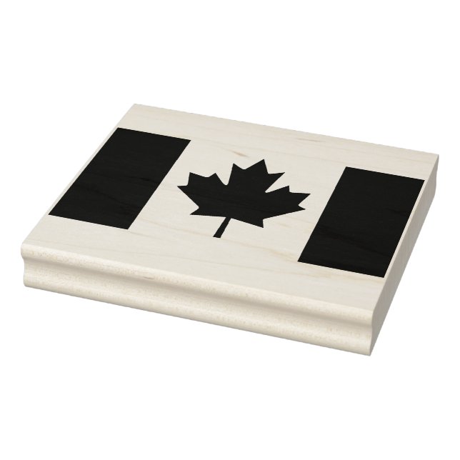 Tampons Encreurs Timbre d'art en caoutchouc du drapeau canadien (Tampon)