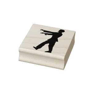 Tampons Encreurs Timbre d'art en silhouette 2 monstre Zombie