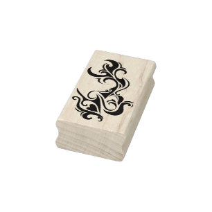 Tampons Encreurs timbre d'art hart tribal