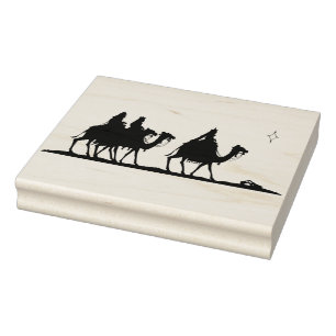 Tampons Encreurs Timbre d'art motif de trois sages