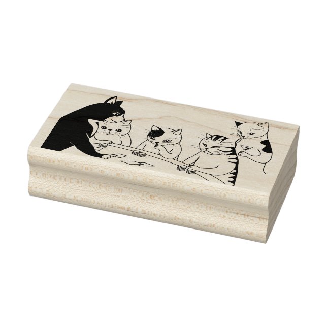 Tampons Encreurs timbre d'art nocturne (Tampon)