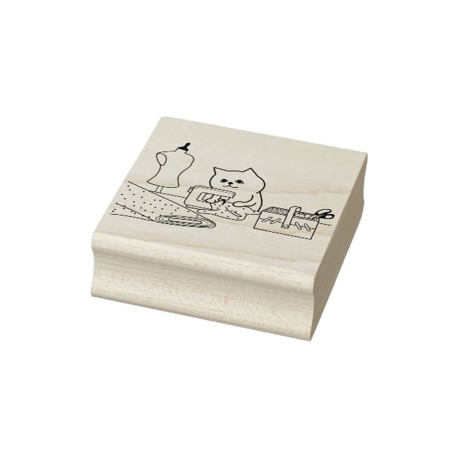 Tampons Encreurs timbre d'art pour chat tailleur (Tampon)