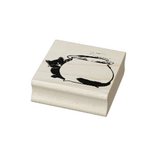 Tampons Encreurs Timbre d'art pour illustration de chats et de chau