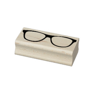 Tampons Encreurs timbre d'art pour lunettes de vue