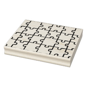 Tampons Encreurs timbre d'art puzzle