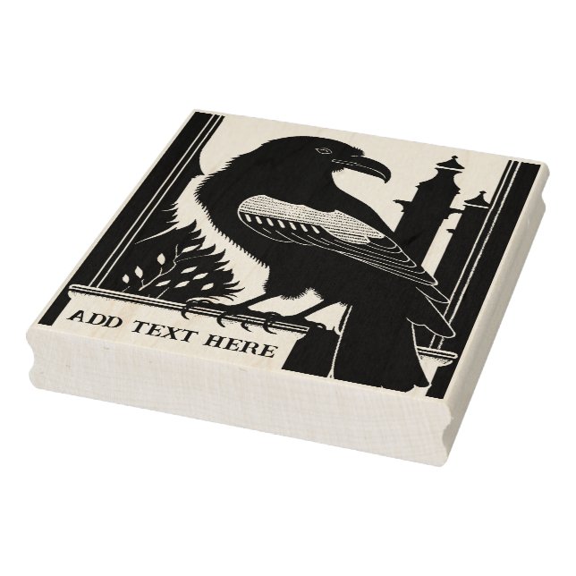 Tampons Encreurs Timbre d'art Raven Wood (Tampon)