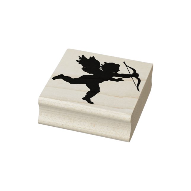 Tampons Encreurs timbre d'art silhouette de l'ange cupide (Tampon)