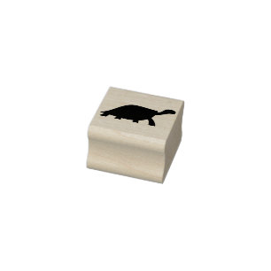 Tampons Encreurs timbre d'art silhouette de tortue