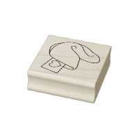Timbre de Fortune Cookie Art