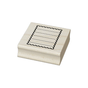 Tampons Encreurs Timbre de journal indésirable avec lignes