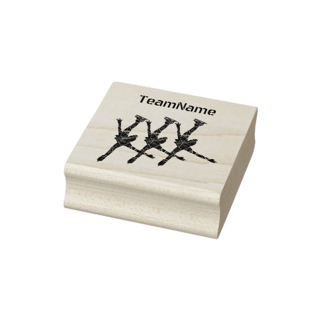Tampons Encreurs Timbre de l'équipe de patinage synchronisé - arabe (Tampon)