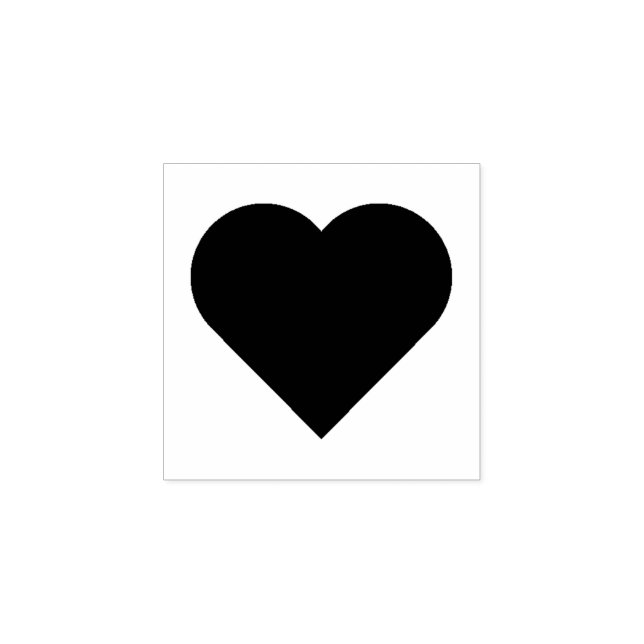 Tampons Encreurs Timbre de Rubbir Love Coeur (Impression)