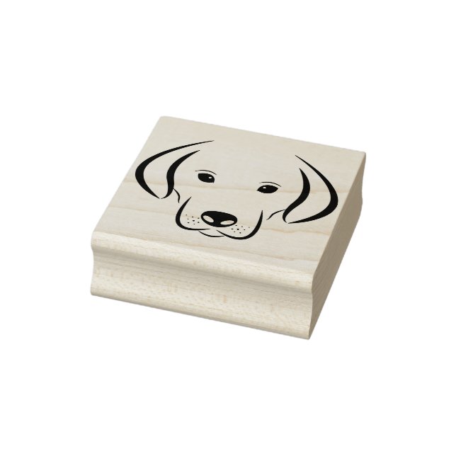 Tampons Encreurs timbre de visage de chien chiot (Tampon)